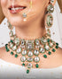 Kundan Zar-e-Taj Bridal Set with Maala Nath and Ring